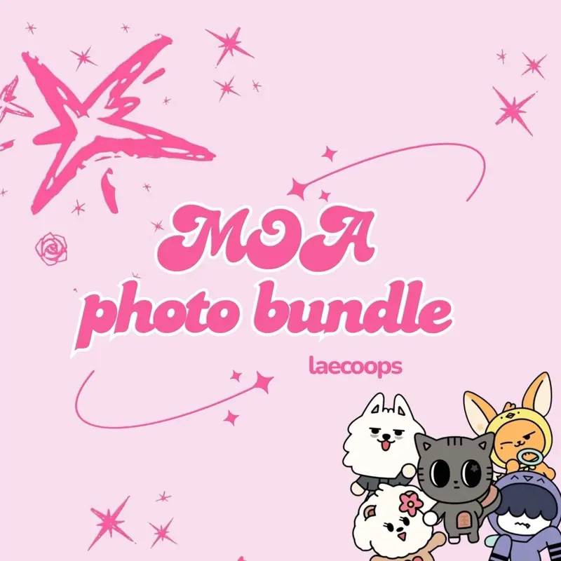 MOA Kpop Collectible Photo Bundle