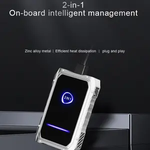 2 in 1 iPhone Carplay and Android Auto Adapter, Wireless Converts Carplay Android Auto Factory Wired, Dual Band wireless with 2.5GHZ+5 GHz WiFi