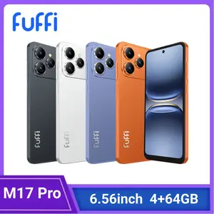 FUFFi M17 Pro Smartphone - Android 12.0 OS, 6.56-Inch - 4GB RAM + 64GB ROM, 5+13MP Dual Camera, 3800mAh Battery - Dual SIM Card Support, Stylish Fashionable Design, Dual Sim Cellphone, Android Mobile Phones