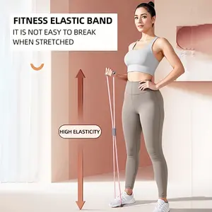 New type of yoga resistance bands, resistance bands, elastic bands, yoga fitness training equipment, pullers, muscle training, hip exercises, stretching exercises, unisex for men and women, suitable for home workouts