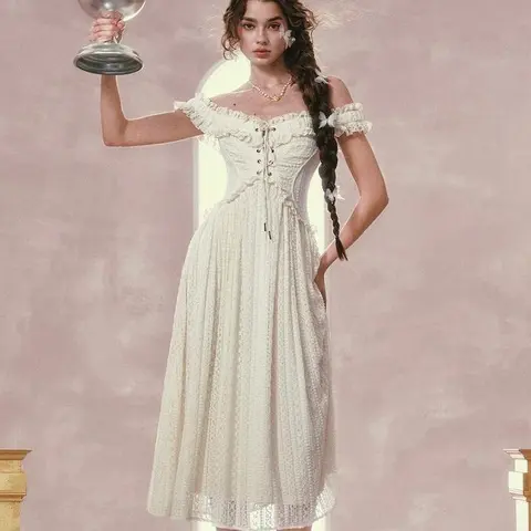 Twin Butterflies Corset Dress（Long）