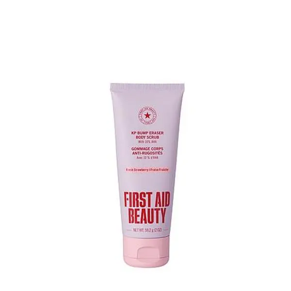First Aid Beauty KP Bump Eraser Body Scrub AHA Fresh Strawberry 2oz First Aid Beauty KP Bump Eraser Body Scrub AHA Fresh Strawberry 2oz
