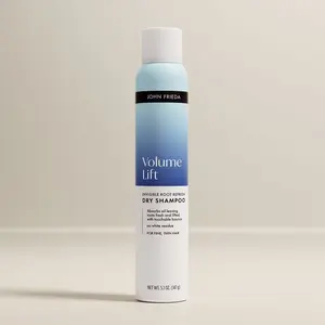 John Frieda Volume Lift Invisible Root Refresh Dry Shampoo, Volumizing Dry Shampoo for Oily Hair, 5.1 oz