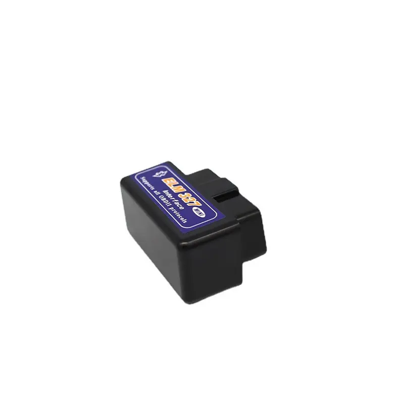 MINI ELM327 v1.5 Crystal Chip Wireless Bluetooth OBDII Scanner - 16cm by 8cm Ultra Compact Universal Fit Diagnostic Tool for 1996-Onward OBD2 Cars/Trucks, Real-Time Scan, Instant Reading and Clearing, Live Graphs, Low Power Consumption