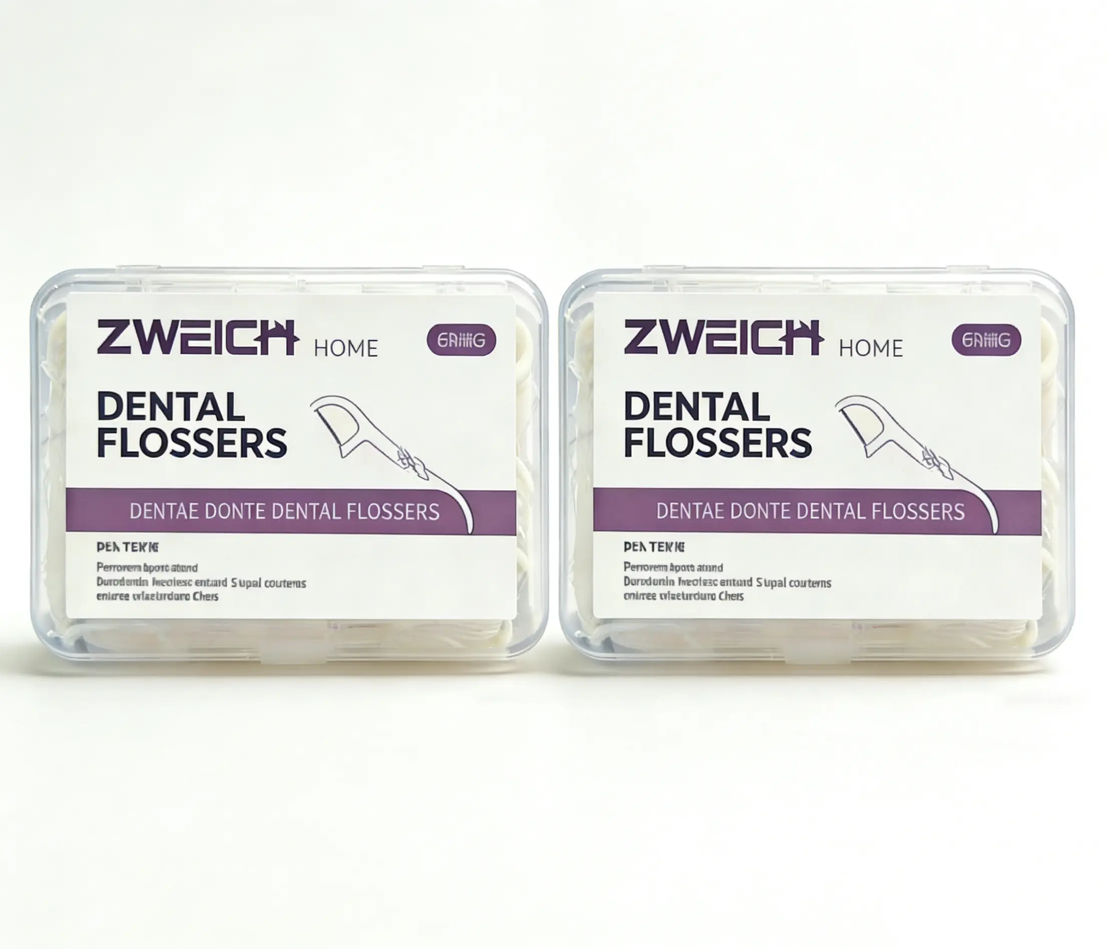 Boxed disposable dental floss, high toughness dental floss for family and travel, fine thread dental floss dental cleaning dental floss stick, interdental dental floss, oral health dental care products, oral hygiene products.4 boxes.