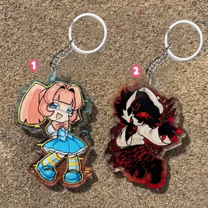 STAT + FOLLY Double-Sided Keychains (REGRETEVATOR)