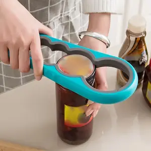 EasyGrip 4-in-1 Opener - Non-Slip & Ergonomic,  Color, Ideal for Easy Use