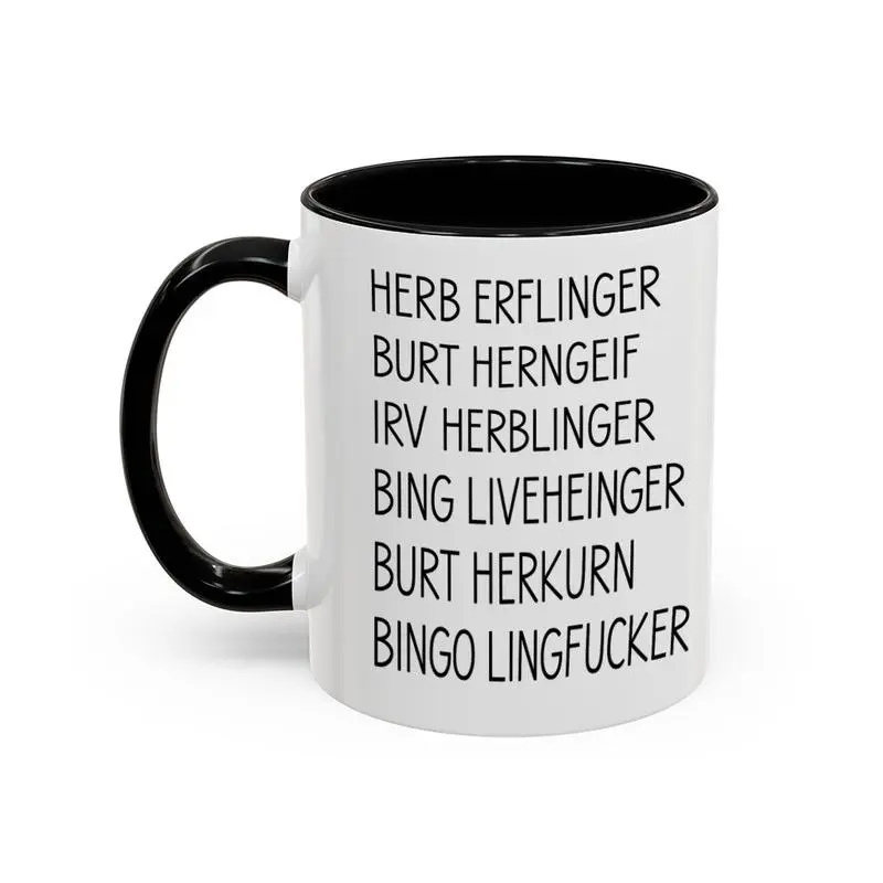 Herb Ertlinger Coffee Mug, Moira Rose Mug, Schitt's Creek coffee mug, Gift for Schitt's Creek fan