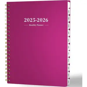 2025 Planner - Monthly Planner 2025-2026, JAN.2025 to DEC.2026, 8.5" x 11", Large Planner with Spiral Bound, Perfect for School & Office Schedule