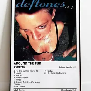 DEFTONES - Around The Fur | Music Album Cover Print Poster 6