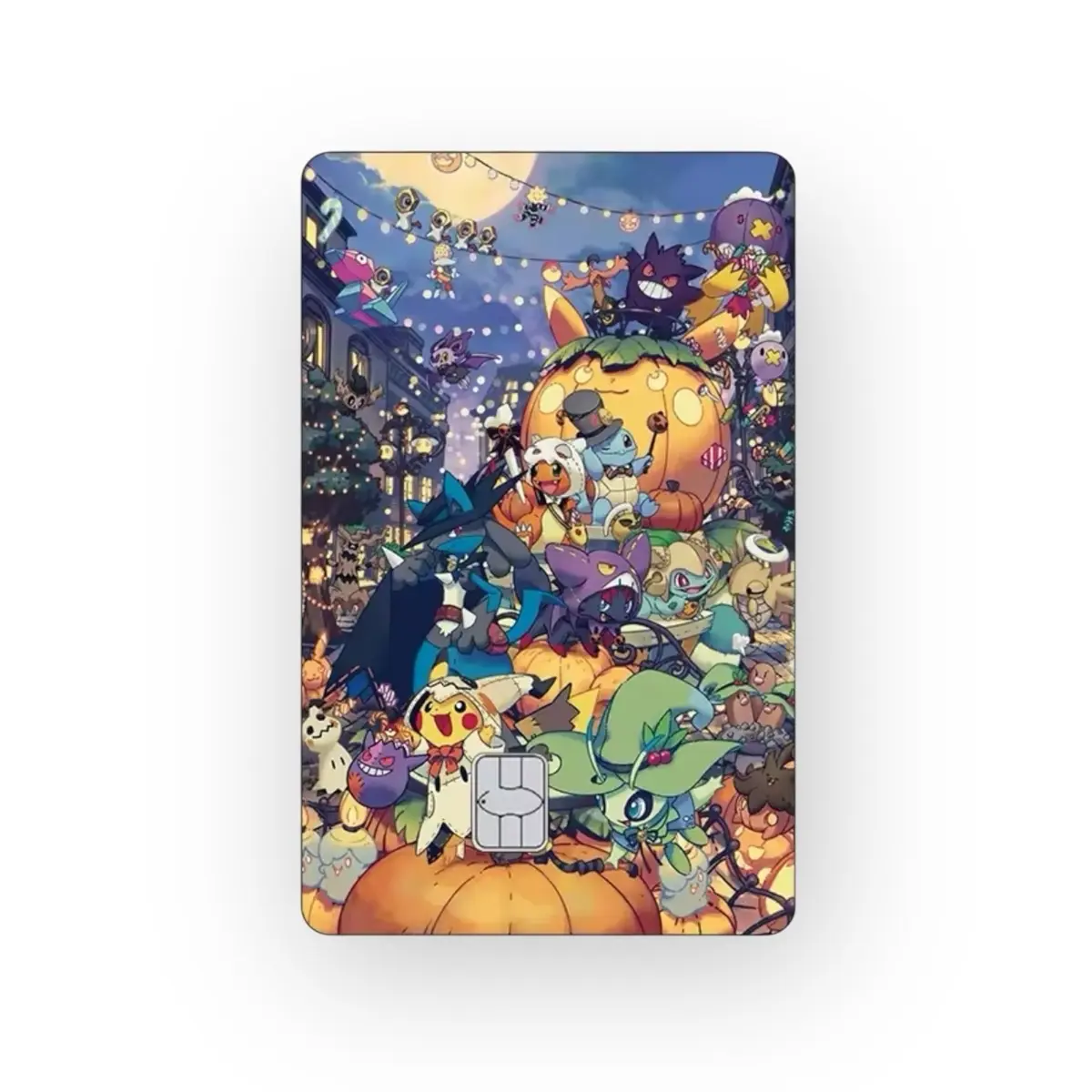 Custom Art Small Chip Holographic Credit Card Decal Sticker Card Skin Cover Pokemon  Credit Card Skin- Vinyl stylish - TikTok Shop