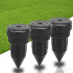 3 Pack Ultra-Realistic Sprinkler Garden Key Hider| Durable PLA Material, Waterproof, Rustproof, and Corrosion-Resistant, Easily Buried Underground in Garden Lawns| Creative Mini Secret Safe - Ideal for Outdoor Gardens/Camping Sites.