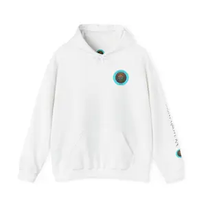 Men's Harmony Grove RN Soft Long Sleeve Knit Cotton Pullover Hoodie Sweatshirt - Relaxed Fit, Seamless Menswear Top with Embroidery, Kangaroo Pocket