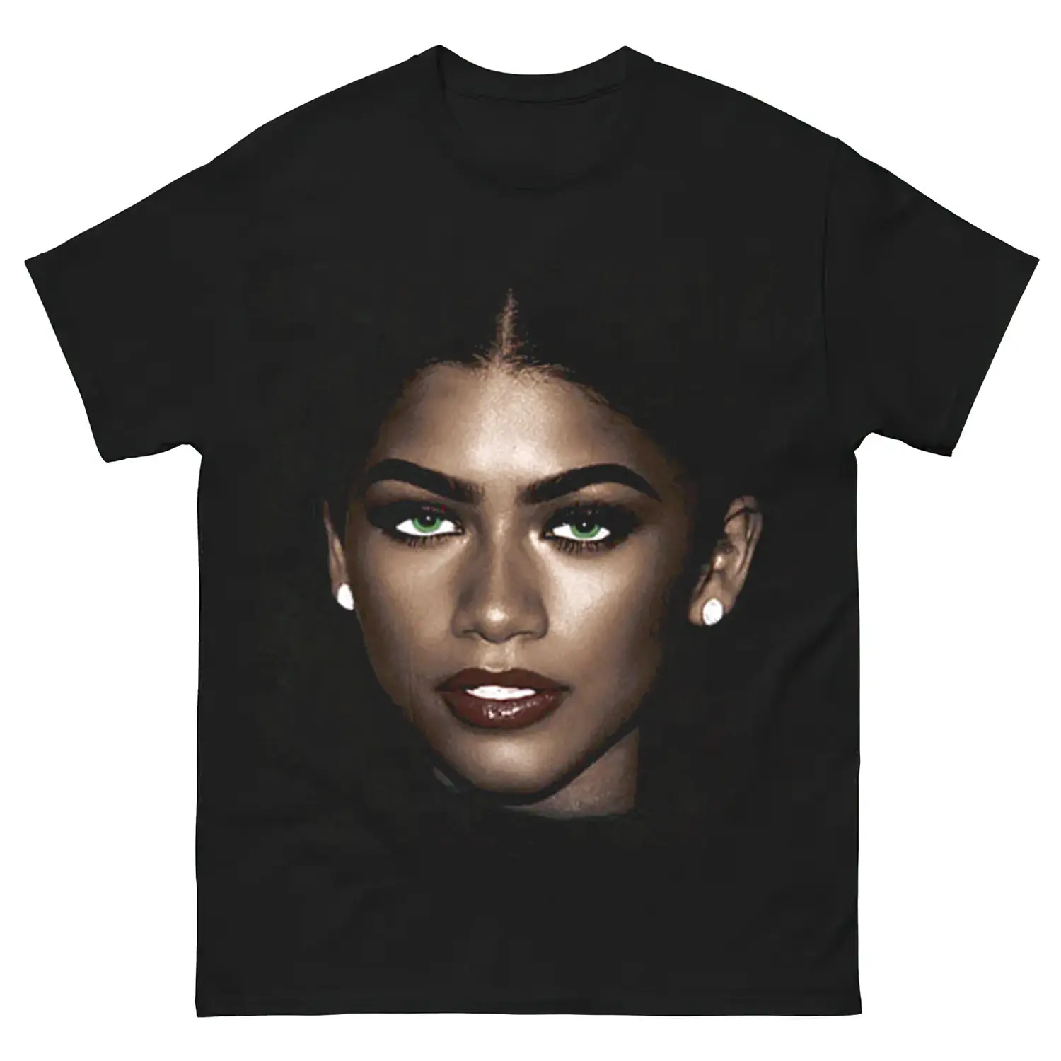 Zendaya Big Face T-shirt Trendy Streetwear for True Fans All Size S-5XL
