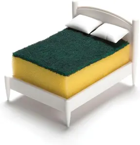 Cute Sponge Holder for Kitchen Sink - - Dishwasher Safe Sponge Organizer- Compact, Organizer, Kitchen Sink Accessories, Sponge Holder