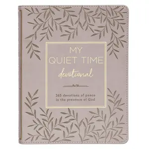 My Quiet Time Devotional - 365 Devotions for Women to Bring You Into the Peace of the Presence of God Cappuccino, Faux Leather Flexcover Gift Book W/R - Leather