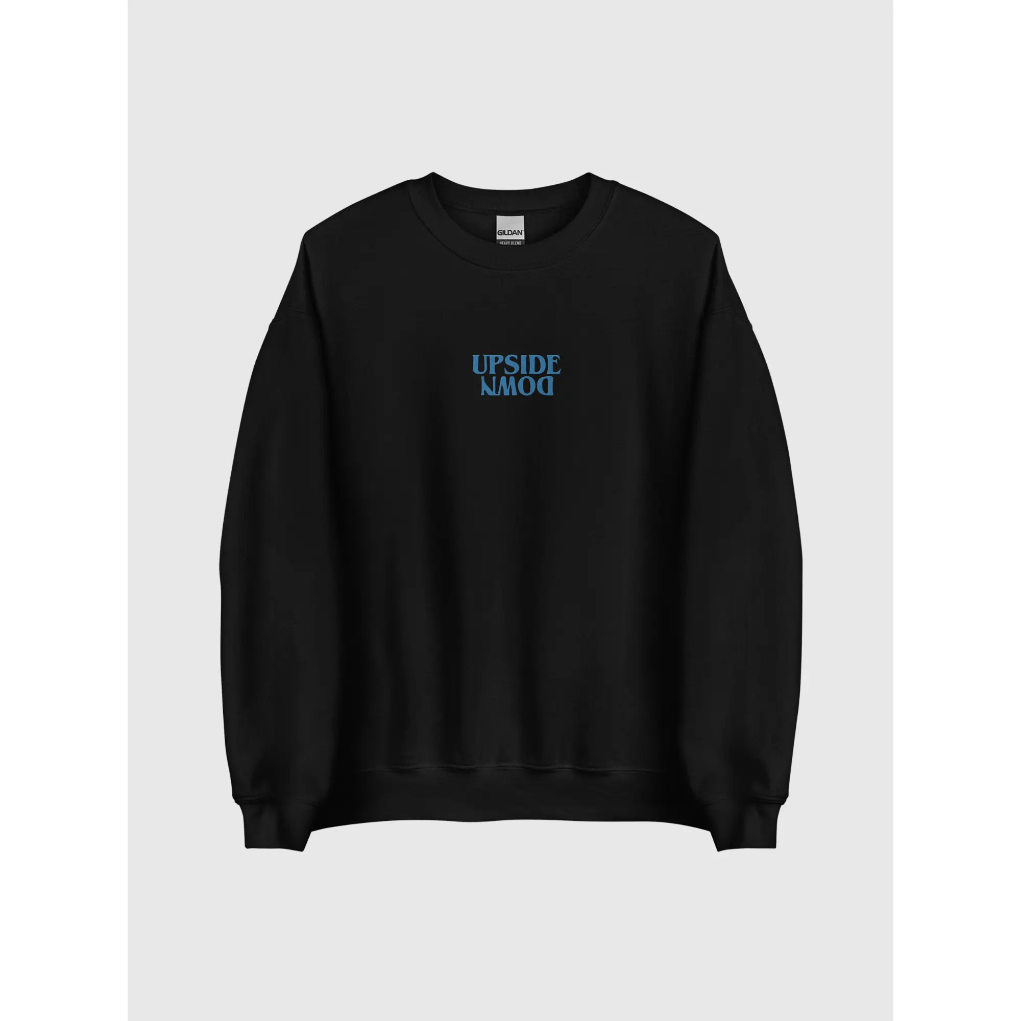 Stranger Things Upside Down Embroidered Crewneck Sweatshirt Stranger Things Upside Down Embroidered Crewneck Sweatshirt