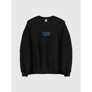 Stranger Things Upside Down Embroidered Crewneck Sweatshirt Stranger Things Upside Down Embroidered Crewneck Sweatshirt