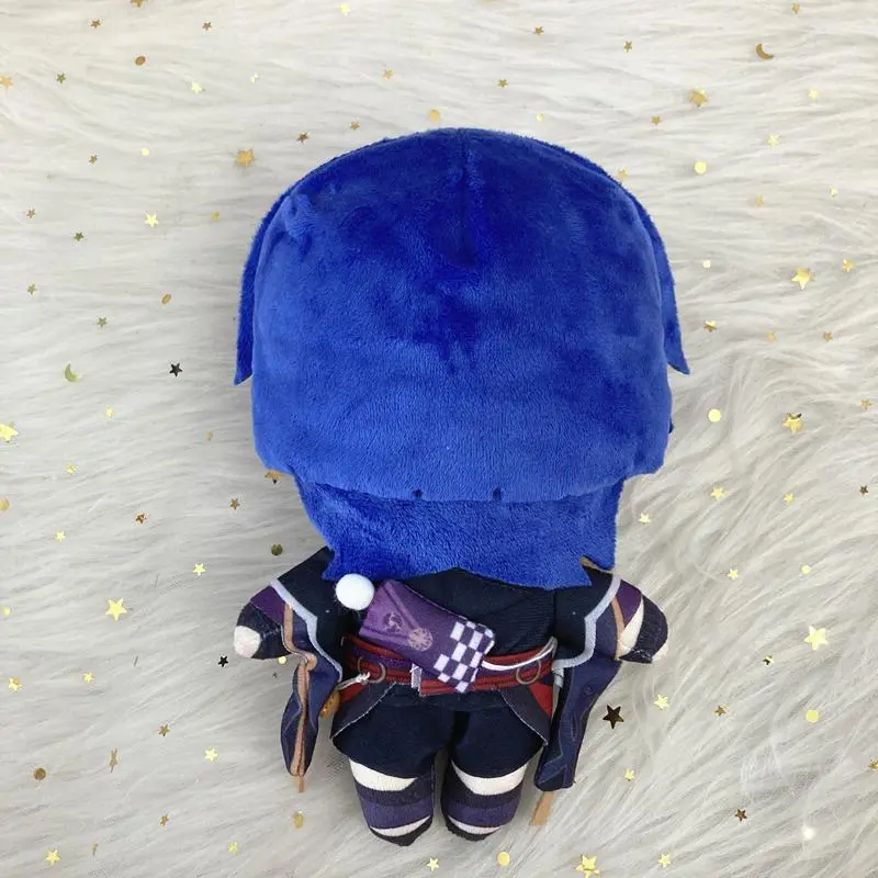 100% Brand New Japanese Anime Genshin Impact Scaramouche Plush Doll Decorative Pillow, 20cm PP Cotton Fill, Home Decor Cosplay Cartoon Props Accessories, Anime & Manga