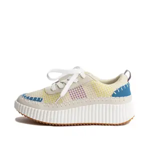 Women's Hartley Platform Sneaker - Yellow Box - Multi 9.5