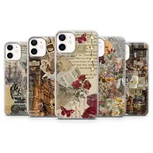 Buy 1 Get 4, Book Lover Phone Case – Novel-Inspired Design for iPhone 16 Pro, 15, 14, 13, 12, Samsung S24