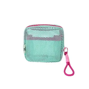 Travel Outdoor Visible Storage Colorful Tofu Bag, Ultra-Light Mesh Backpack, Multi-Functional Durable Large Capacity Gift for Holidays