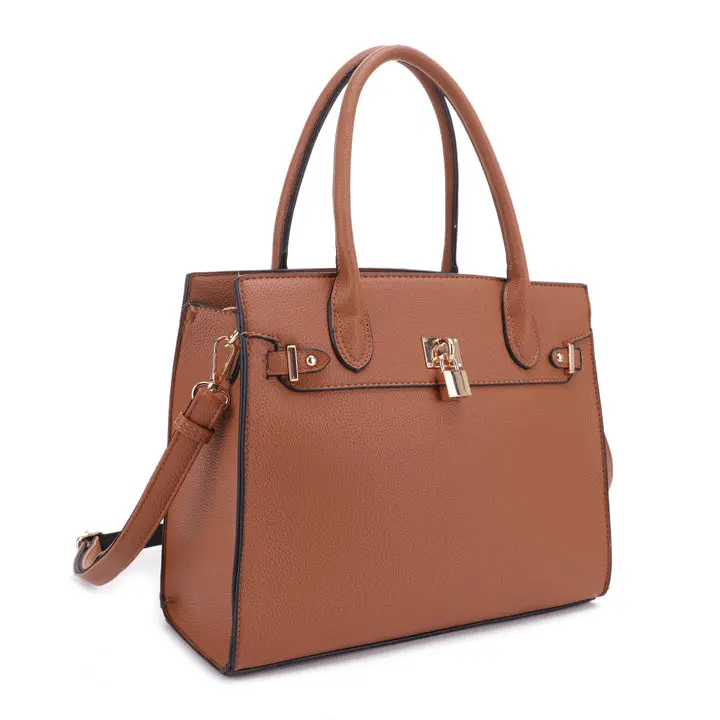 Evelyn CCW Lock and Key Satchel