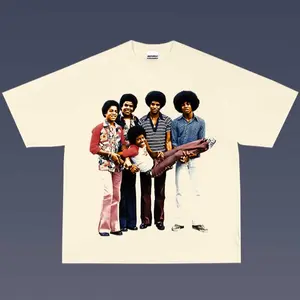 [SALE UP TO 30%] Camiseta deportiva retro Jackson Five - joven MJ Michael - años 70 Motown Jackson 5