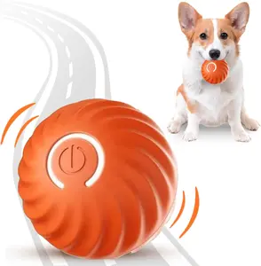 2026 Upgraded Smart Interactive Dog Toy - Automatic rolling ball，Rolling ball toys suitable for small, medium and large-sized dogs, which can keep dogs occupied，Intelligent jumping - Balls that can move, bounce and rotate automatically. -GTTQ001
