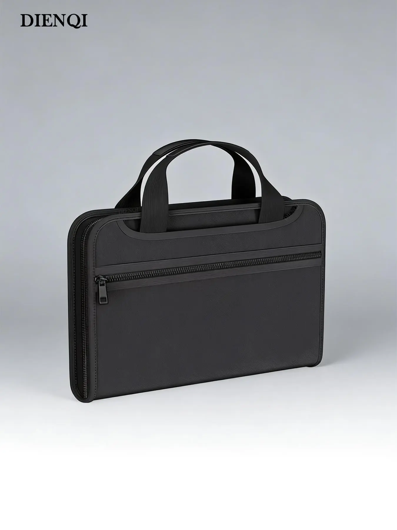 Men’s Briefcase Handbag, Fireproof Waterproof File Organizer, Compartment Organizer for Home School Office, Essential Work Bag