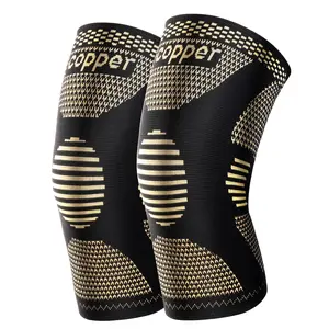 Copper Knee Braces for Knee Pain(2 pack)- Knee Compression Sleeve Support for Men & Women,Arthritis,Working Out