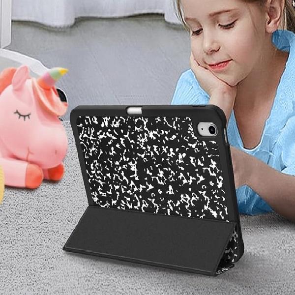 Fintie SlimShell Case for 2025 iPad A16 11th Gen & iPad 10th Gen w/ Soft TPU Back, Built-in Pencil Holder, Auto-Wake/Sleep, iPad Cover in Composition Fintie SlimShell Case for 2025 iPad A16 11th Gen & iPad 10th Gen w/ Soft TPU Back, Built-in Pencil Holder, Auto-Wake/Sleep, iPad Cover in Composition