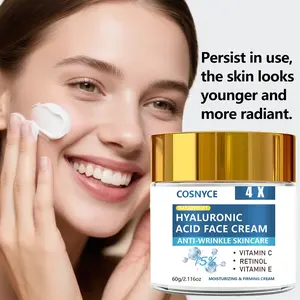 60g Collagen Face Cream with Retinol and Vitamin C, Smooth Moisturizing, Alcohol Free, Fragrance Free, Easy Absorption, All Skin Types
