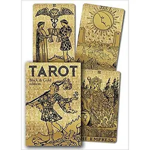Tarot Black & Gold dk & bk London 1909