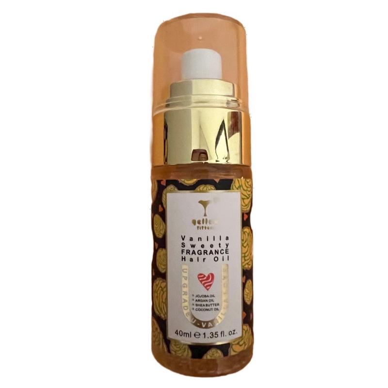Fragrance Hair Oil with Jojoba, Argan, Shea Butter and Coconut Oil for Silky Finish and Brilliant Shine - Comfort, Hair Care