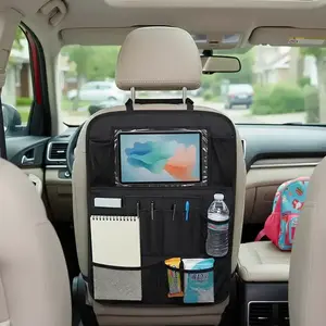 Car Backseat Organizer, Multifunctional Seat Back Storage Bag with Tablet Holder, Car Interior Backseat Organizer Accessories For Stowing & Tidying, Car Interior Accessory