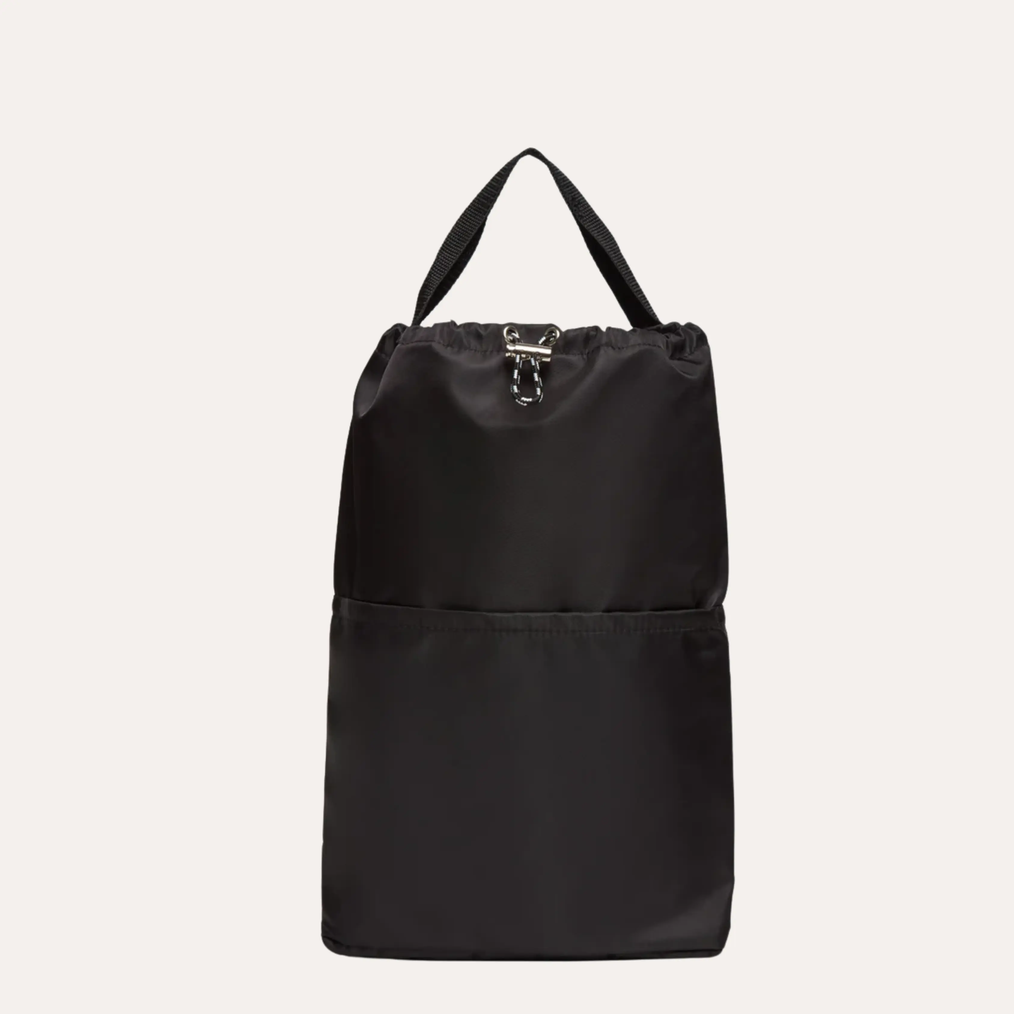 THE RIPPLE DUO POCKET —SHOE BAG VERTICAL CARRYING CASE / STINGRAY BLACK