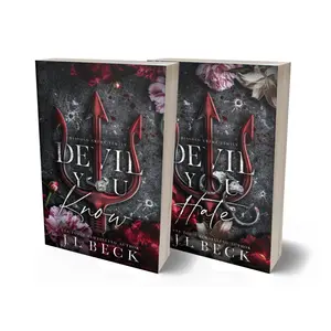 Dark Mafia Romance Duet: Devil You Hate & Devil You Know by J.L. Beck - Paperback Collection of Enemies to Lovers Romance Books