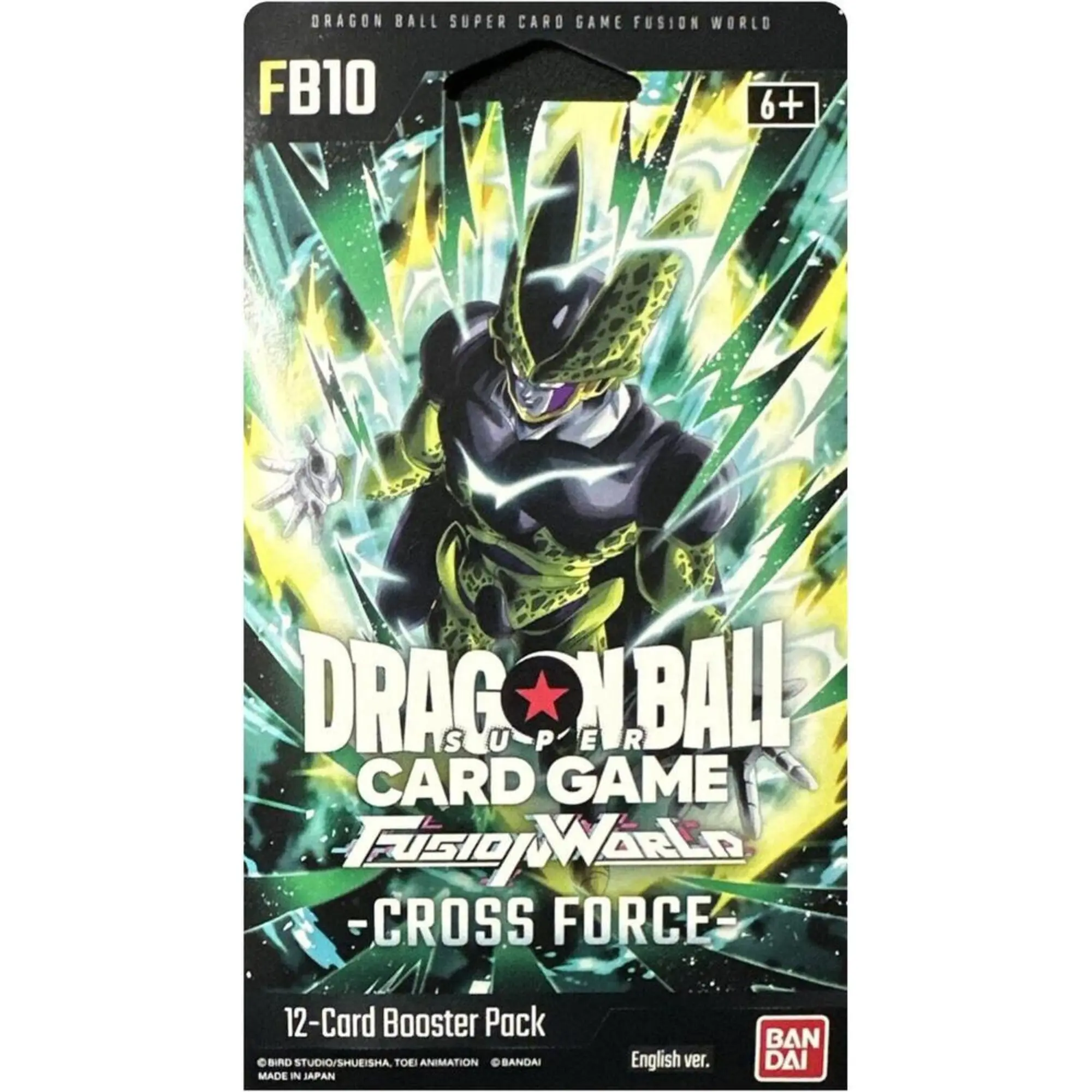 Dragon Ball Fusion World FB-10 Cross Force Sleeved Booster Pack