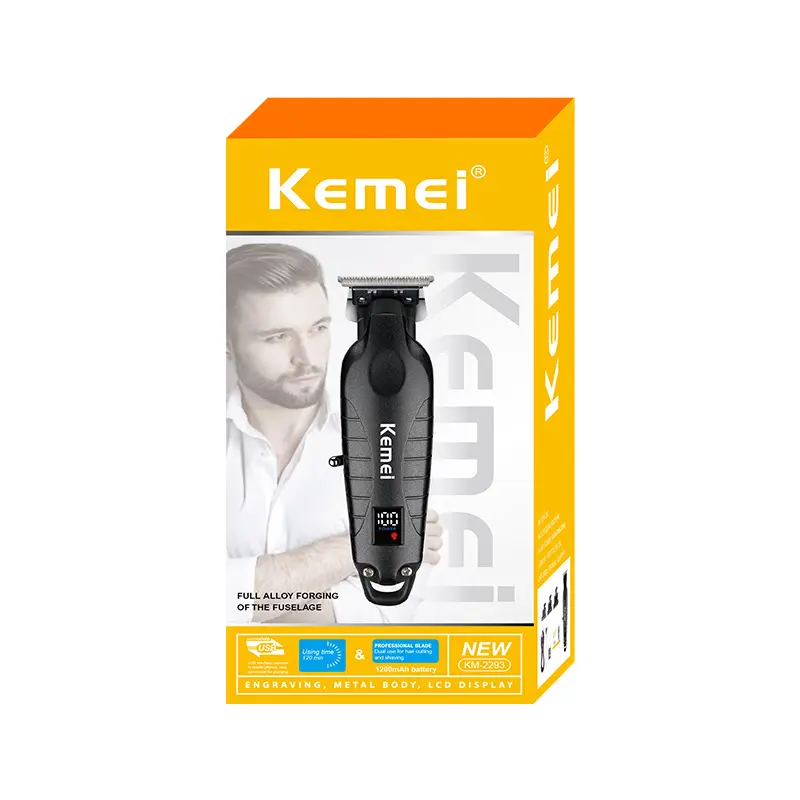 Kemei KM-2273 プロフェッショナル Tワイド ディテイラー Amazon.com: KEMEI Professional Beard & Hair Trimmer for Men
