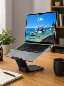 Ergonomic Laptop Stand Portable Desk Holder Stable Lightweight for Notebooks