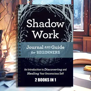 Reading & Writing Diary Notebook Shadow Work Manual, Healing Subconscious Self-Discovery Guide, Essential Shadow Work Handbook