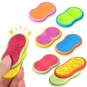 Fidget Toys Magnetic Slider for Kids: 6PCS Textured Sensory Toys for Autism ADHD- Fun Fidget Toys Stress Relief Fidget for Students Classroom - Anxiety Relief Adult Office Travel Must Haves Fidget Sliders