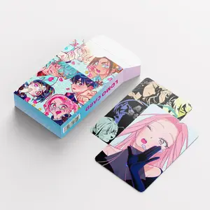 92PCS Korean Manga Alien Stage Photo Cards Set - Luka Hyuna Ivan Collectible LOMO Card With Bonus Stickers