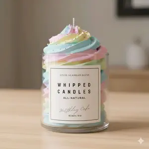 Whipped dessert scented 10oz candles Fragrance Aroma Decor Ornaments Perfume Decoration