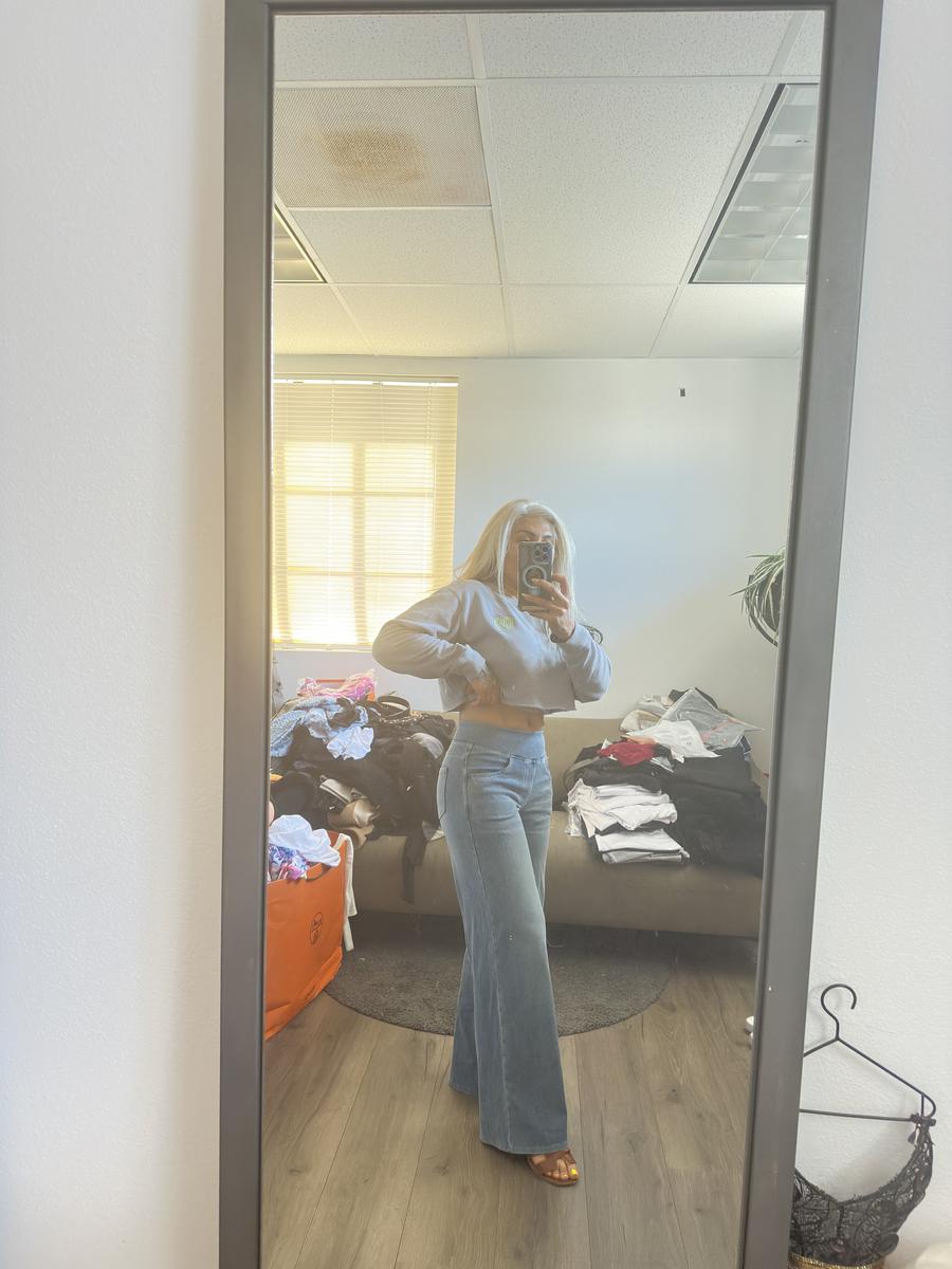 Item: Charcoal Black Denim, regular, XS(0 - 2)