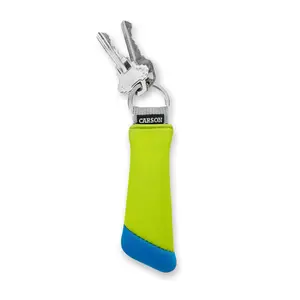 Carson Floating Keychain with Lightweight Foam Core Technology, Green/Blue (FA-30 (03))