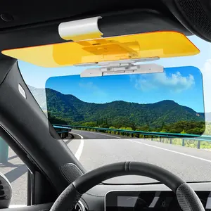 The Dual - Purpose car Sun Visor is a Practical Accessory. It Effectively Blocks Sunlight to minimize Glare, improving Driving Visibility and Safety.