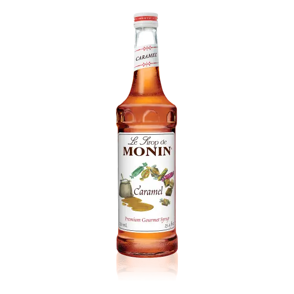 Monin Caramel Coffee Syrup - Bottle (750mL) for Specialty Beverages, Non-GMO, Dairy and Gluten-Free Monin Caramel Coffee Syrup - Bottle (750mL) for Specialty Beverages, Non-GMO, Dairy and Gluten-Free