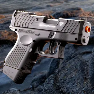 100 Bullets, 12 Cartridge Cases And 2 Magazines Of Soft Bullet Gun, Toy Pistol, New Toy Gun, Gun, Hollow Hanger, Toy Foam, Outdoor Sports, New Year'S Birthday, Christmas Gift